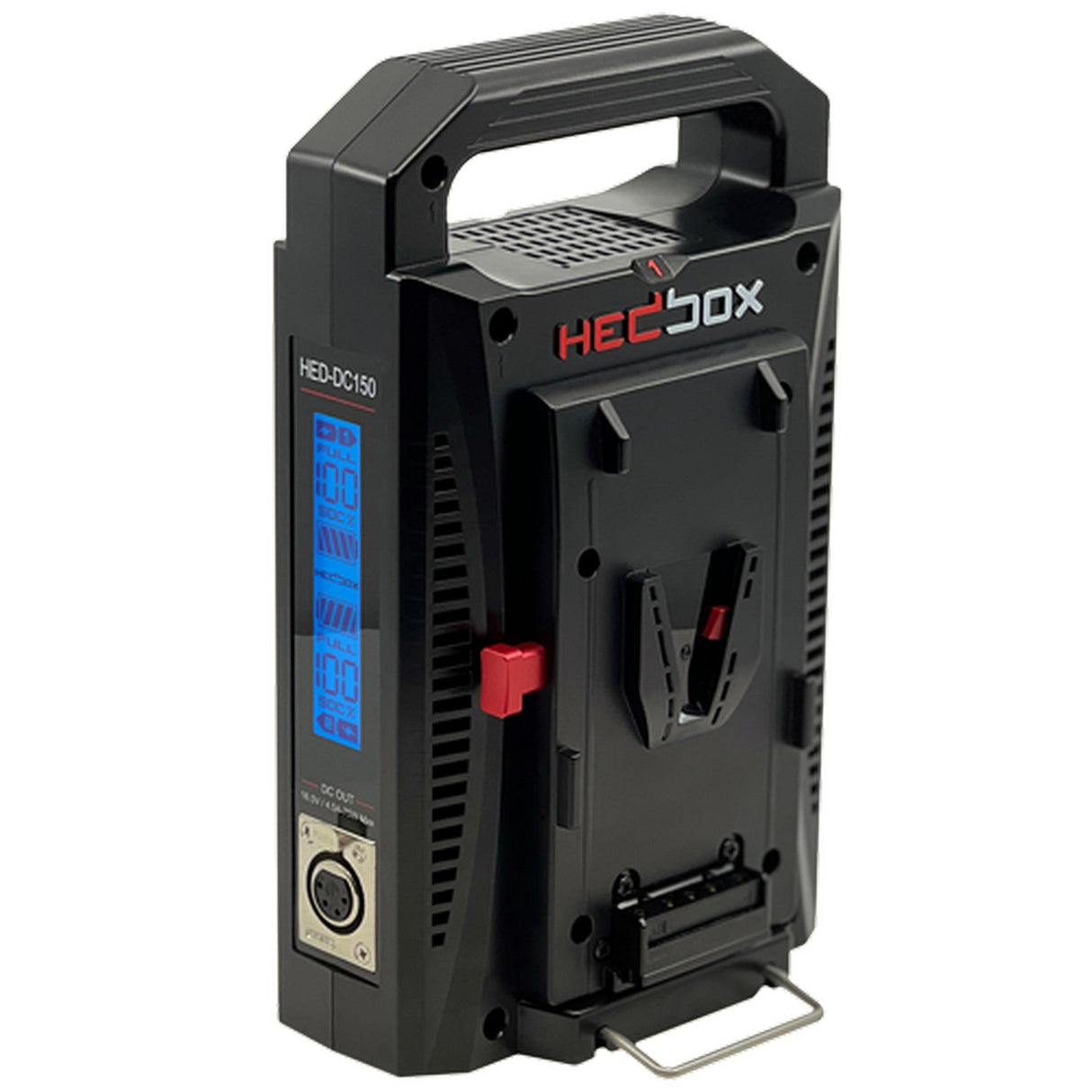 HEDBOX HED-DC150V Simultaneous Dual LCD Charger for V-lock Battery