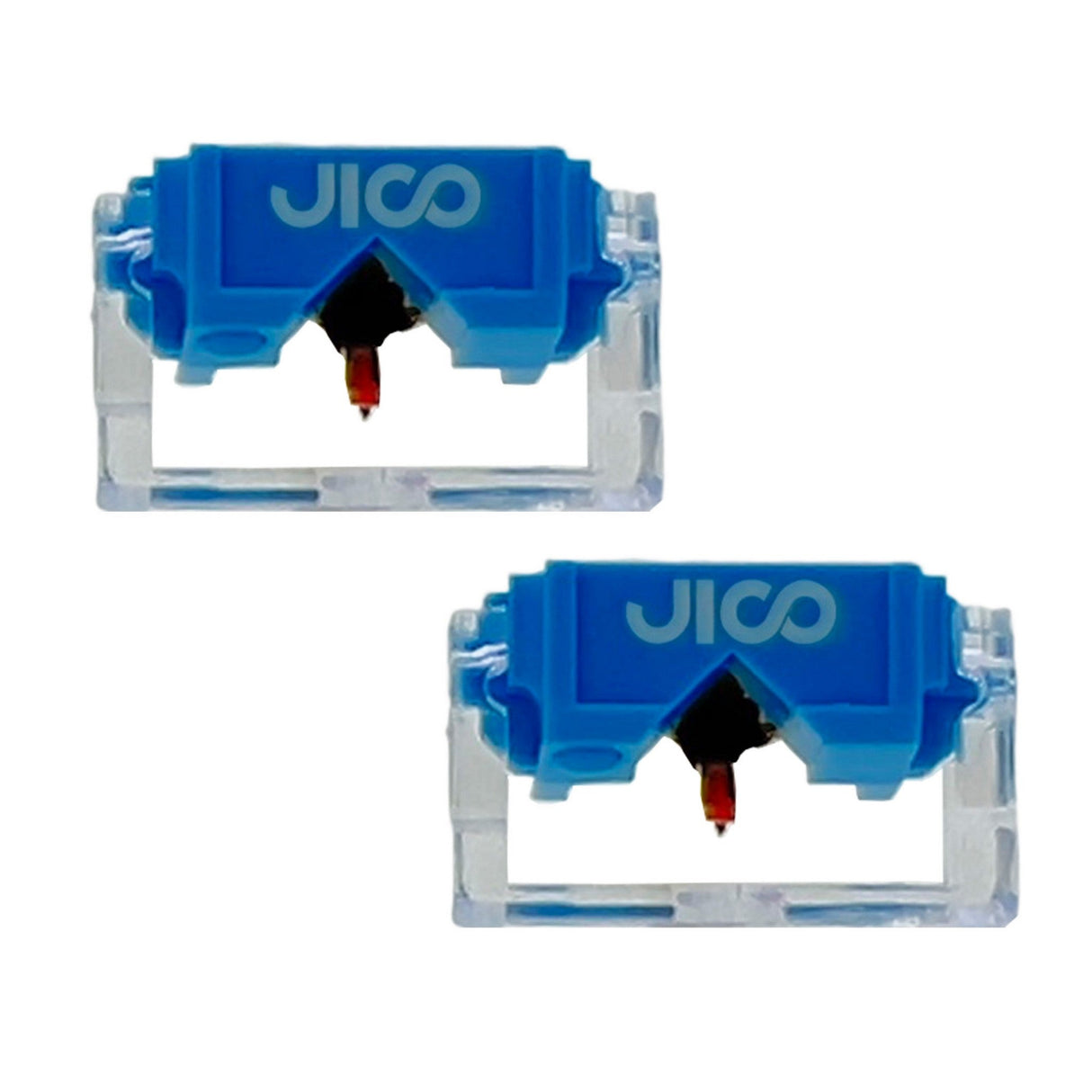 JICO N44-7 DJ Improved SD Cartridge Replacement Styli, 2-pack