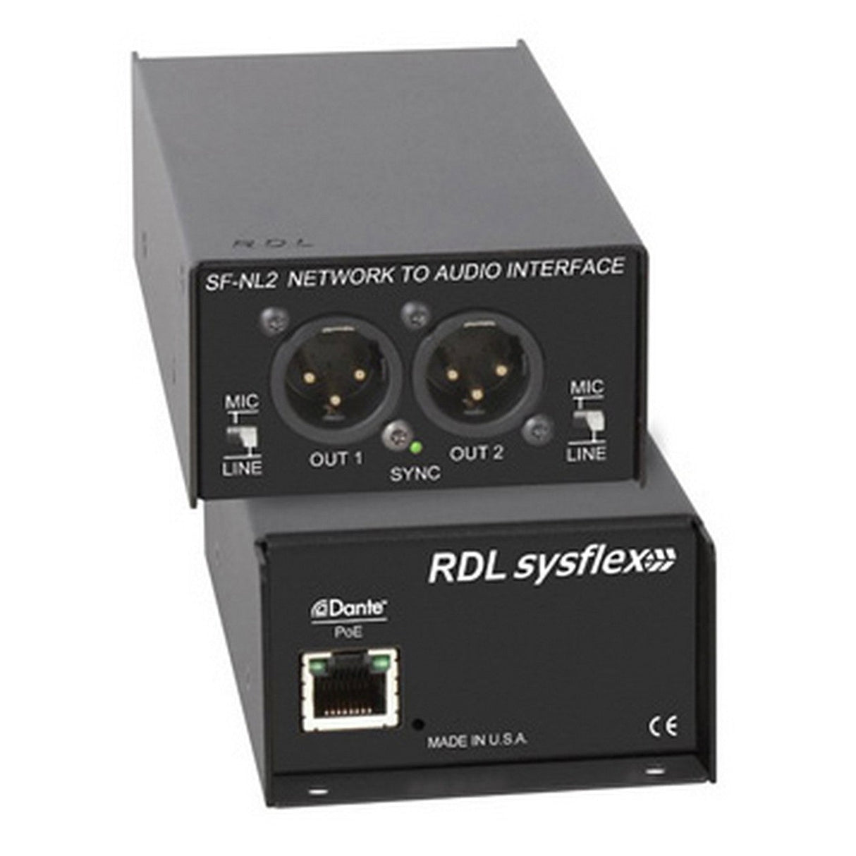 RDL SF-NL2 Network to Audio Interface