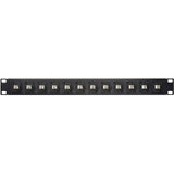 My Custom Shop 32X45 2RU 32-Point RJ45 Cat5 Feed Thru Patch Panel