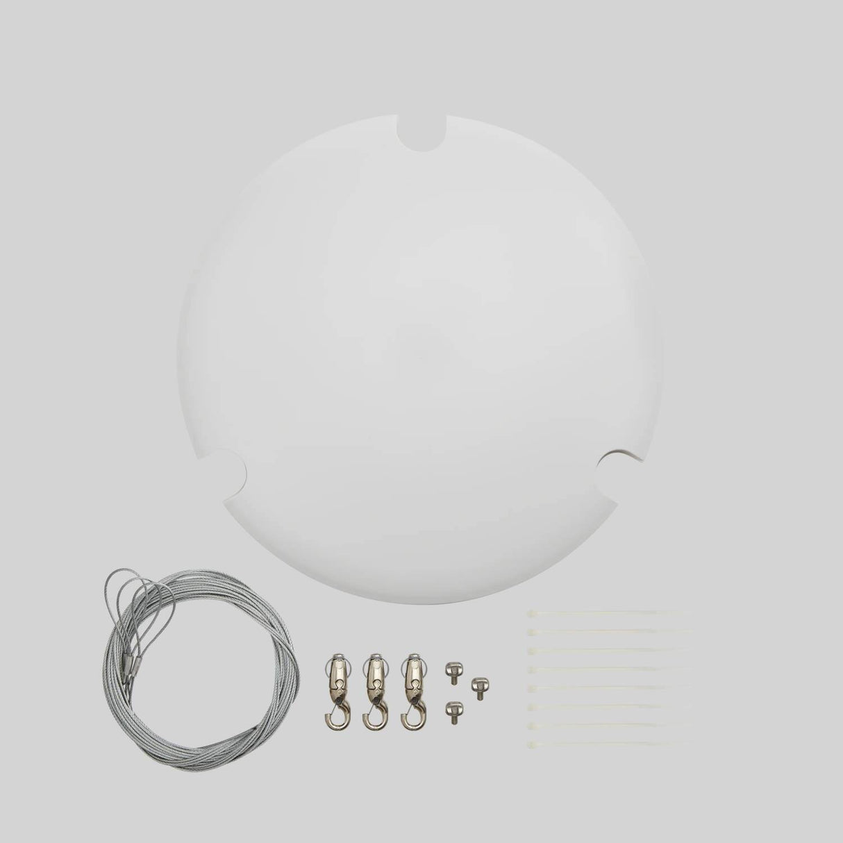 Shure MXA901W-R-GM-V White Ceiling Array Microphone with Suspension Kit