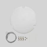 Shure MXA901W-R-GM-V White Ceiling Array Microphone with Suspension Kit