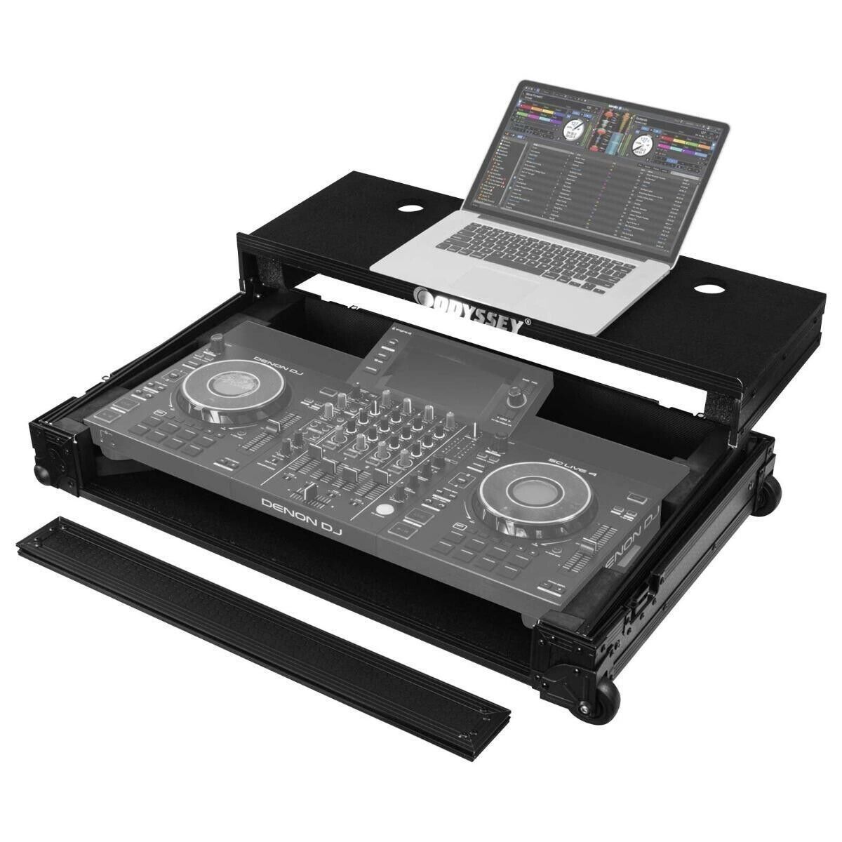 Odyssey Glide Style I-Board Flight Case for Denon DJ SC LIVE 4 with Laptop Platform (Used)