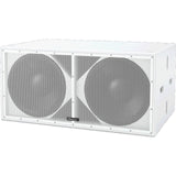 Pioneer Pro Audio XY-218S Dual 18-Inch Bass Reflex Subwoofer White