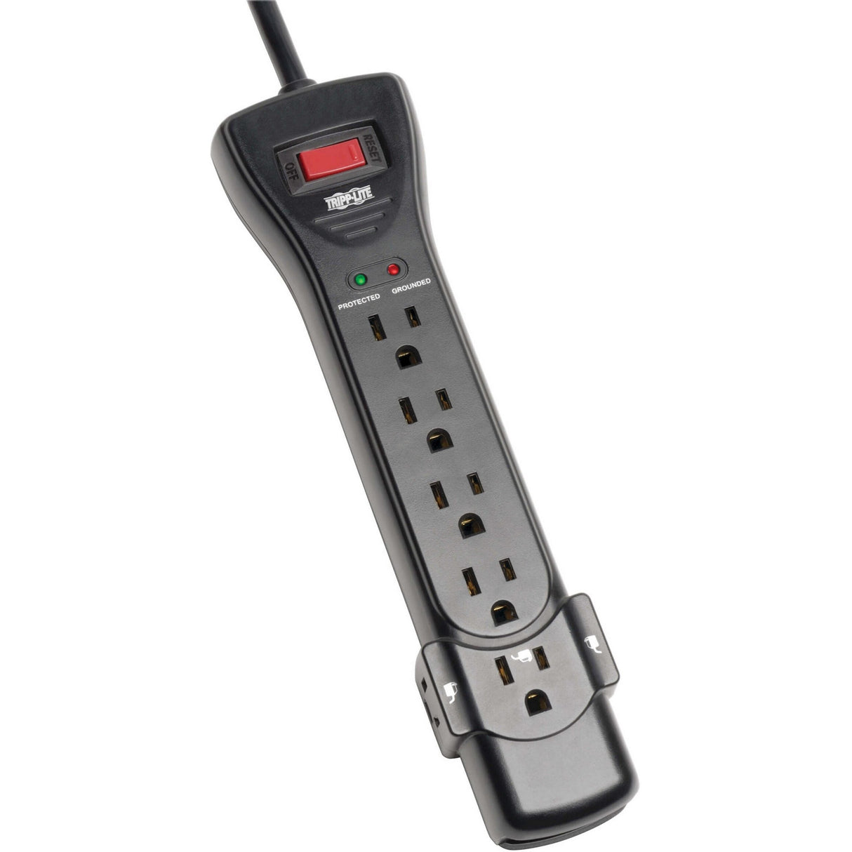 Tripp-Lite SUPER7B 7-Outlet Surge Protector Strip, 120V