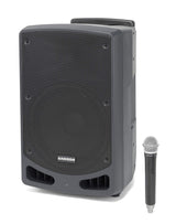 Samson XP312w Rechargeable Portable PA with Handheld Wireless System and Bluetooth, Band D