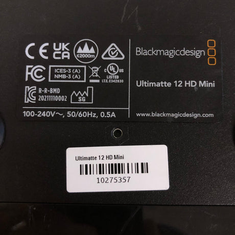 Blackmagic Design - Blackmagic Design Ultimatte 12 HD Mini HDMI Real-Time Keyer (Used) - 10275357