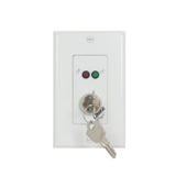 Lowell RPSW2-MKP-RJ Momentary SPST Low-Voltage Switch with RJ45 Connector