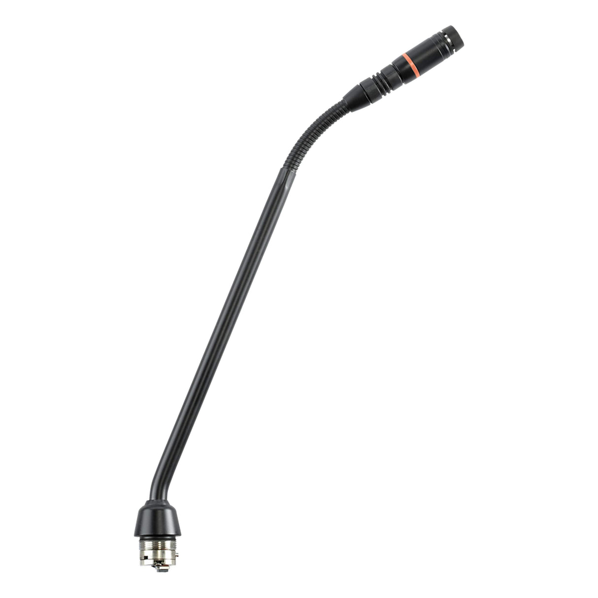 Shure MX410RLP/C 10-Inch Cardioid Gooseneck Microphone with Light Ring, Without Preamplifier