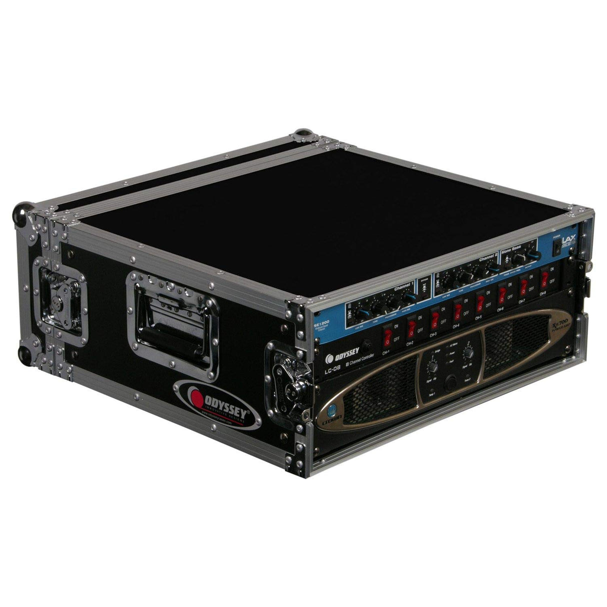 Odyssey Flight Ready 8 Space Medium Duty AMP Case