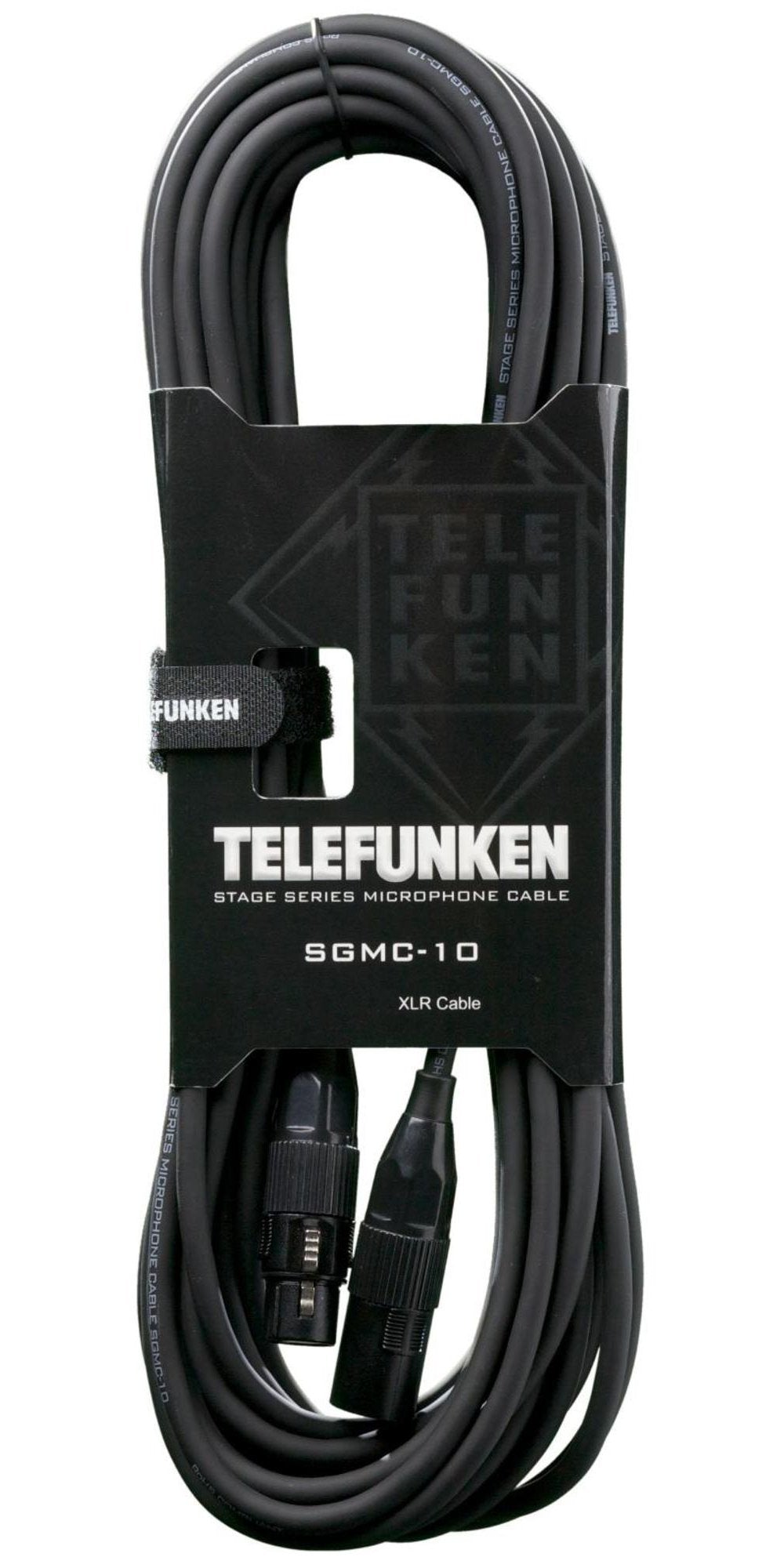 Telefunken SGMC-10 10 Meter XLR Cable Straight Male Female Connectors