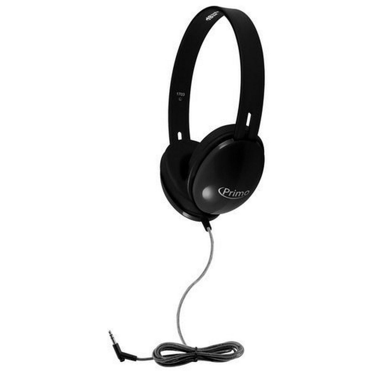 HamiltonBuhl Primo Stereo Headphones, Black