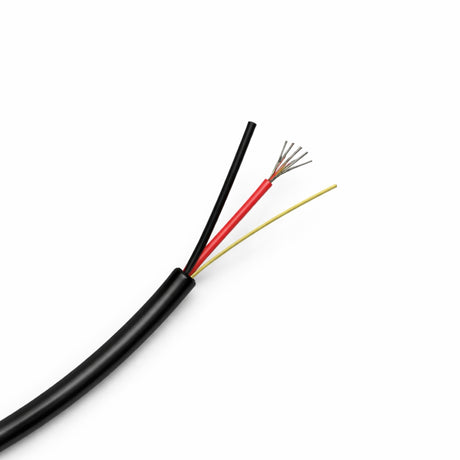 Liberty AV - Liberty AV Solutions 22-1P-EZ-BLK 22 AWG Shielded Broadcast Audio Cable - 2-1P-EZ-BLK