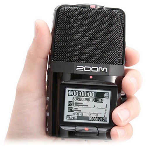 Zoom H2N 4 Channel Battery Powered Digital Audio Field Recorder