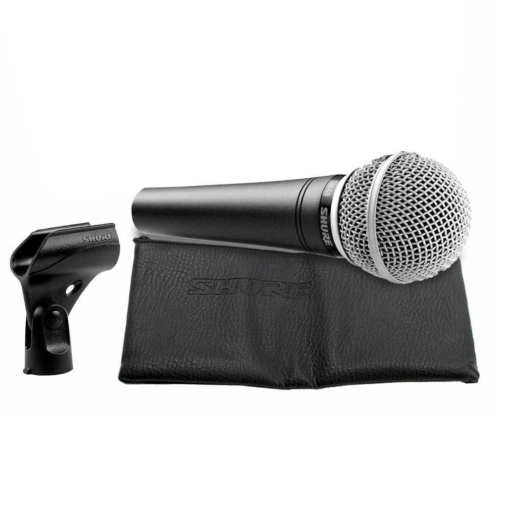 Shure SM48-LC Cardioid Dynamic Vocal Microphone