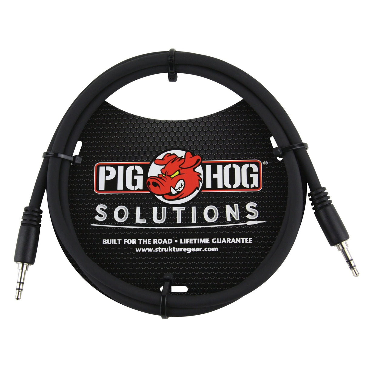 Pig Hog PX-T3506 3.5mm TRS to 3.5mm TRS, 6-Foot