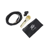 Peavey PV i 2 Cardioid Unidirectional Dynamic Vocal Microphone with 1/4 Inch Cable