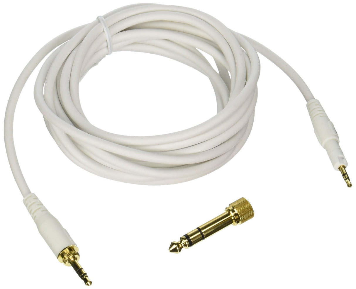 Audio-Technica HP-LC-WH Replacement Cable for M-Series Headphones, White