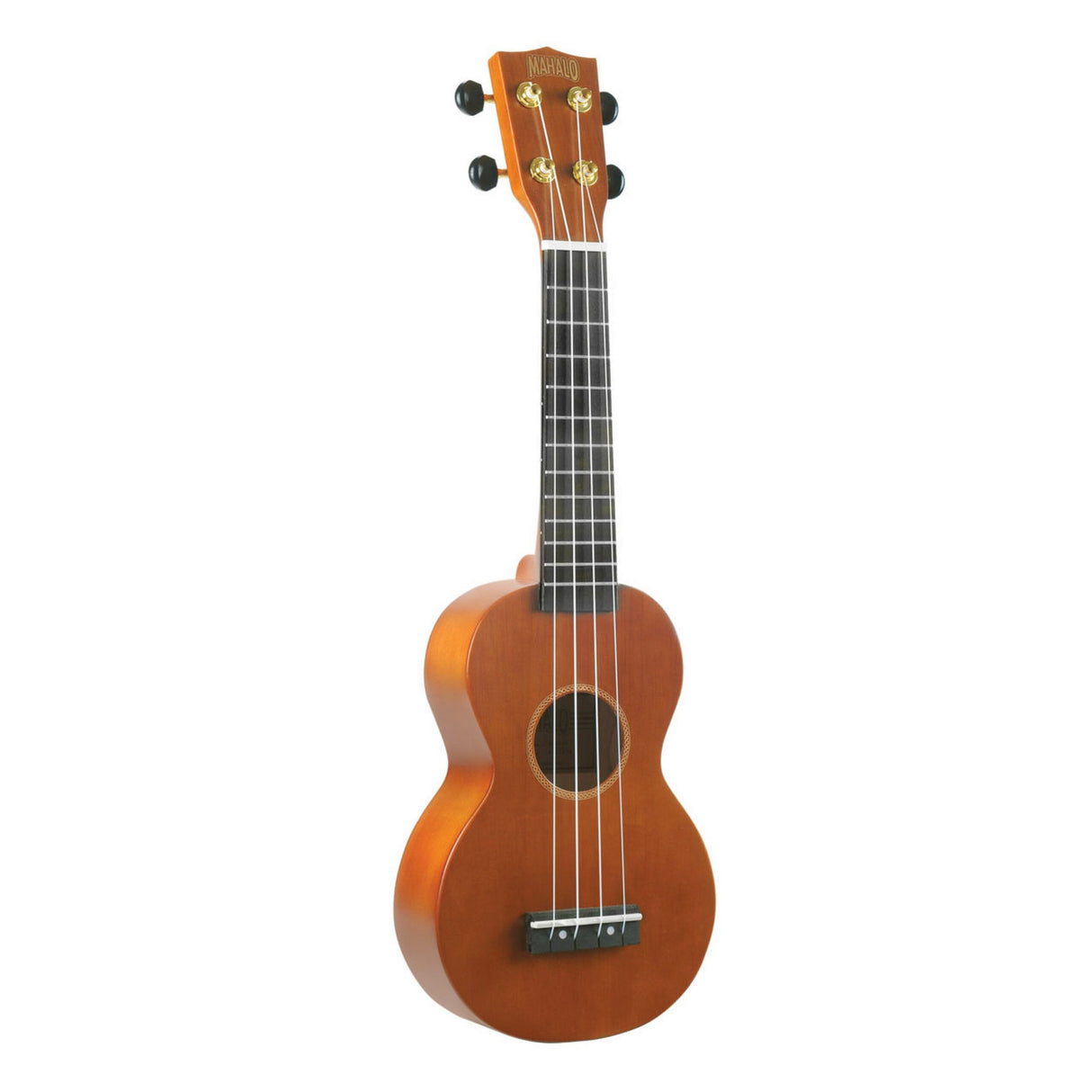 Mahalo Rainbow Series Learn 2 Play Ukulele Pack, Transparent Brown