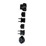 Sennheiser ADAPTER SET NT 12-5 CW + Full Prong Set for EW-D EM Receivers