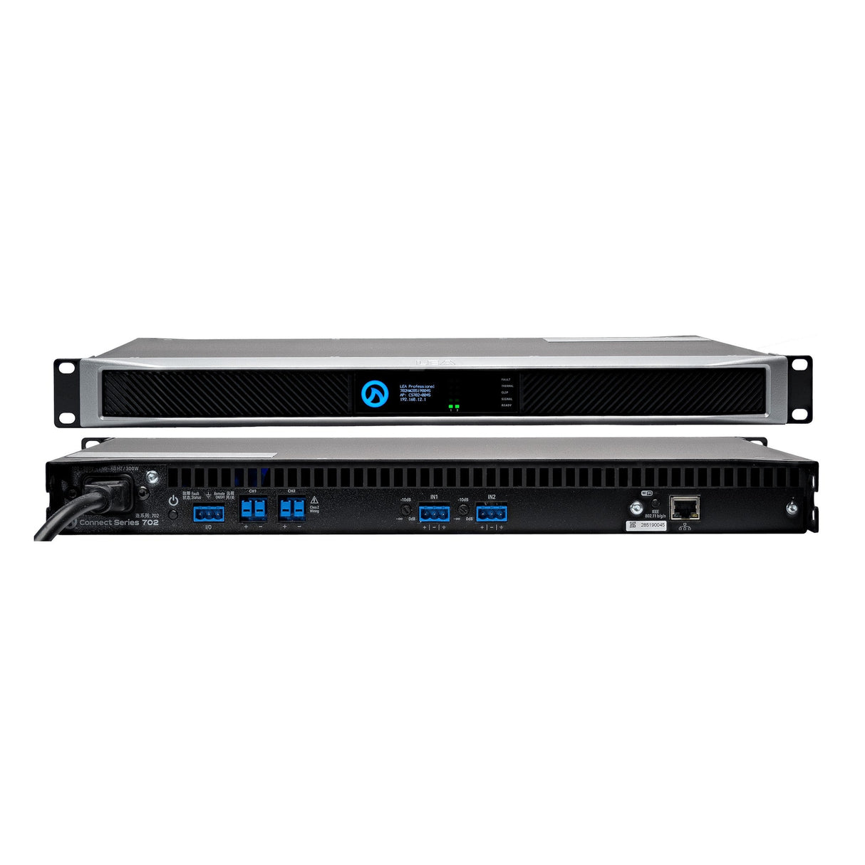 LEA Professional Connect 702 2-Channel 700W Power Amplifier