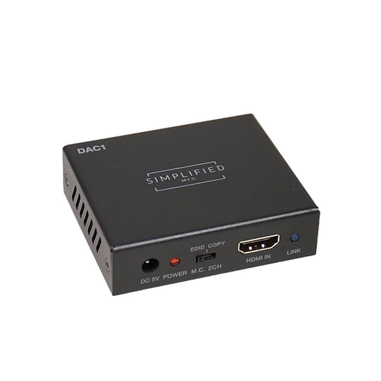 Simplified MFG DAC1 HDMI 18Gbps Audio DownMixing Device