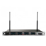MIPRO ACT-848 1U Quad-Channel UHF Wideband Digital Receiver with Dante 5E
