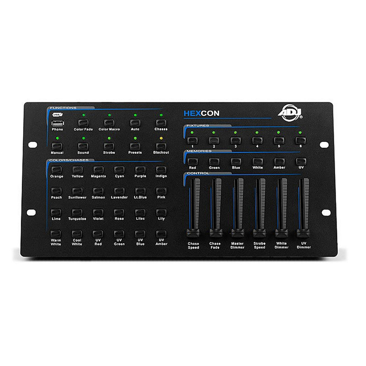 ADJ Hexcon 36 Channel Lighting DMX Controller for Hex Series