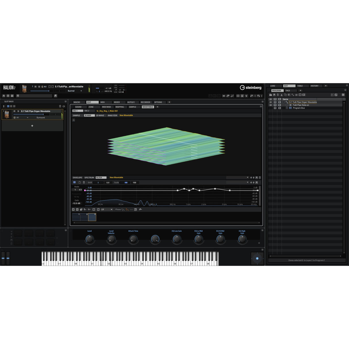 Steinberg HALion 7 Virtual Instrument Music Production Software, DAC Single-User Educational Edition, Download Only