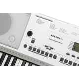 Kurzweil KP-110-WH 61-Key Portable Arranger with 6-Track Song Recorder, White