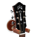 Levy's Brass Forged Guitar Hanger with Tan Leather