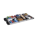 Gruv Gear LYNK Trio Pedalboard, Slate Gray/Black