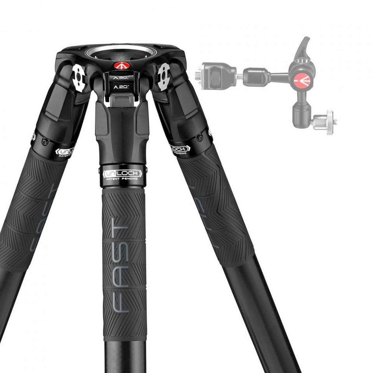 Manfrotto MVK504XSNGFC 504X Fluid Video Head with 635 Fast Single Carbon Leg