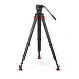 Sachtler S2072S-FTMS System aktiv10 flowtech100 MS Tripod with Spreader, Handle and Bag