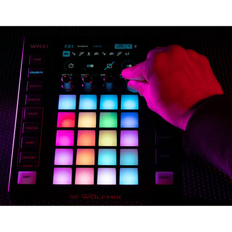 ADJ WMX1 MK3 Standalone DMX Lighting Controller Powered by Wolfmix
