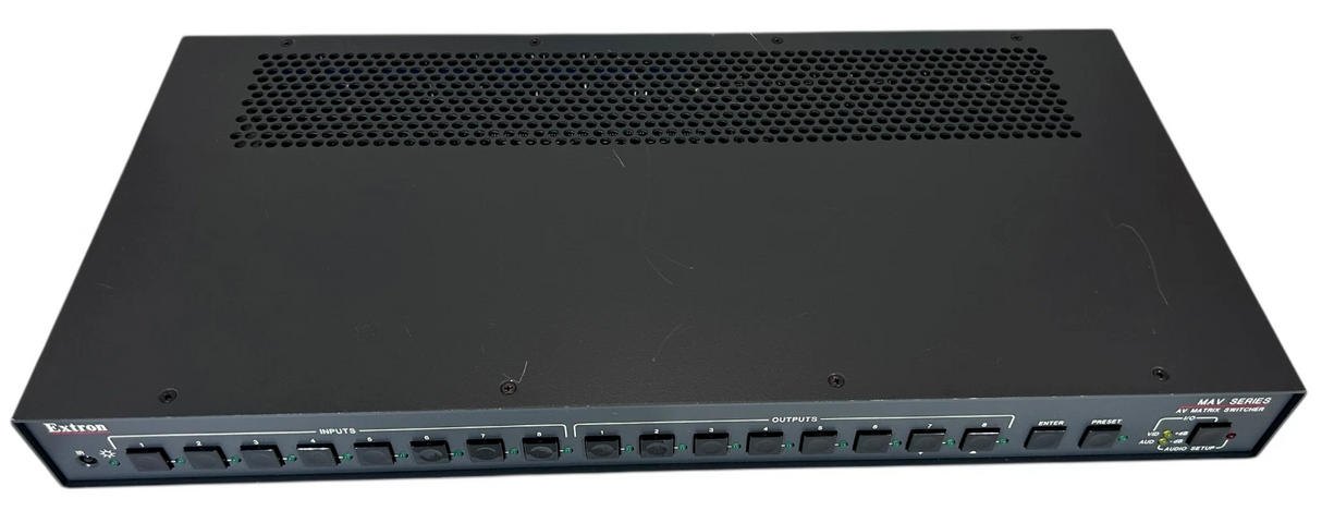 Extron MAV 88 AV 8x8 Composite Video and Stereo Audio Matrix Switcher (Used)