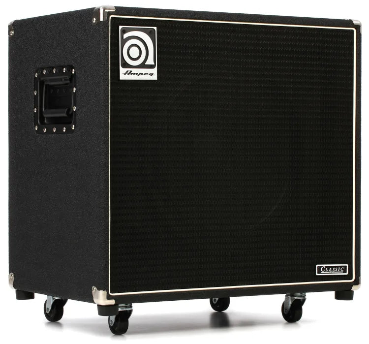 Ampeg SVT-15E bass cabinet front view with 15 inch speaker