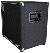 Ampeg SVT series bass cabinet angled view black enclosure