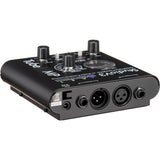 ART Tube MP Studio V3 voiced valve preamplifier with V3 voicing presets, +48V phantom power, phase reverse, OPL limiting, 12AX7A tube, XLR and 1/4-inch I/O, and power supply
