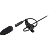 Audio-Technica BP899Lc Omnidirectional Condenser Lavalier Microphone, Unterminated, Low Sensitivity