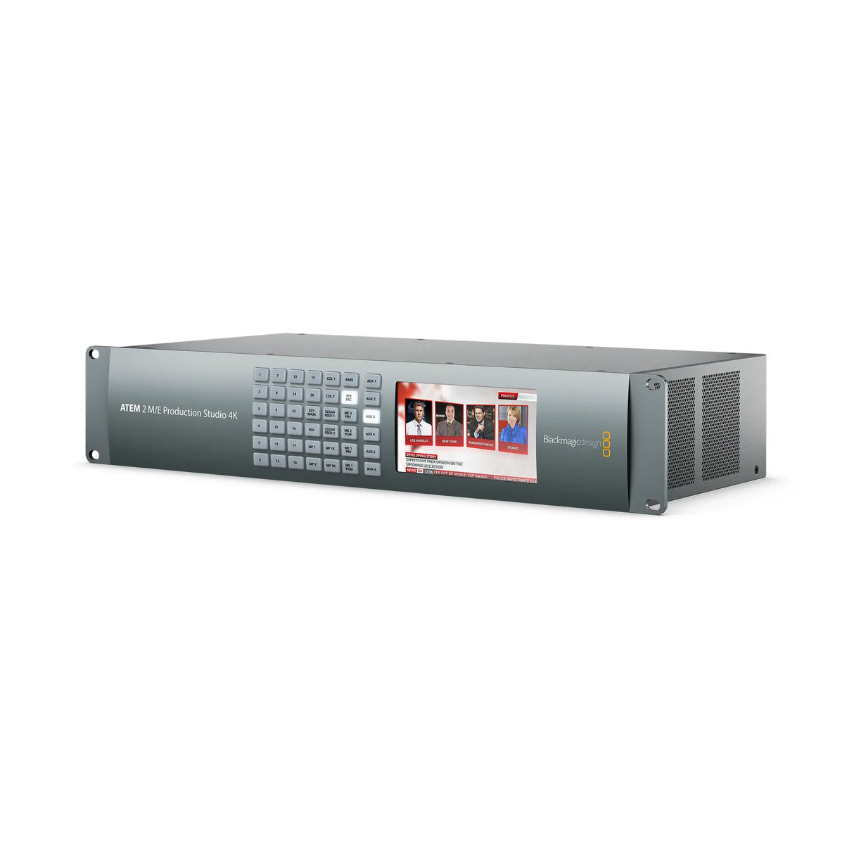 Blackmagic Design ATEM 2 M/E Production Studio 4K Live Switcher 2RU Video Solution