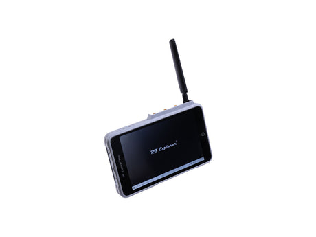 RF Venue RF Explorer PRO Spectrum Analyzer 15MHz to 7.5GHz with 8 inch touchscreen UHF wideband antennas and USB-C cable