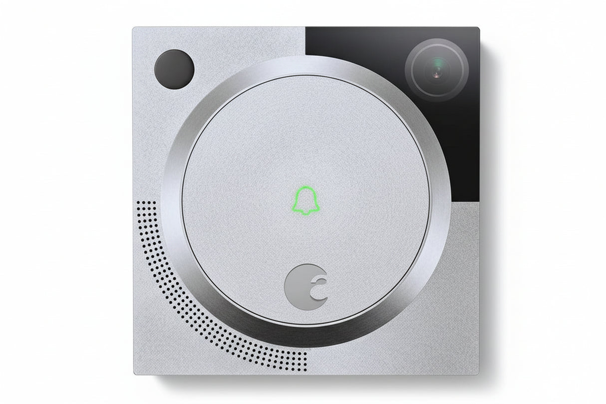 August AB01M01 smart doorbell camera for home entry monitoring
