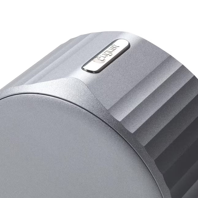 August Wi-Fi Smart Lock 4th generation keyless door lock - Silver