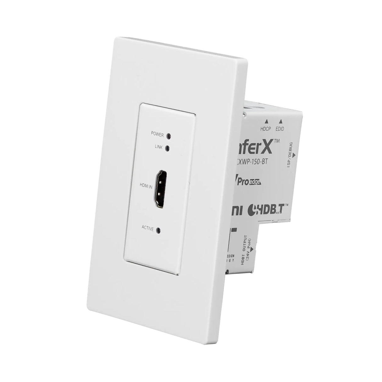 AVPro Edge AC-CXWP-150-BKT ConferX HDMI Wall Plate Extender Kit