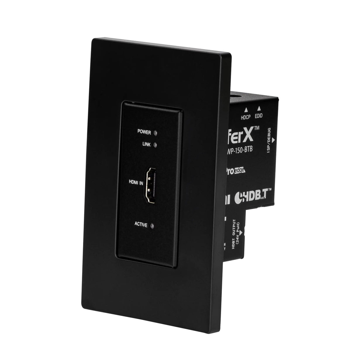AVPro Edge AC-CXWP-150-BKT ConferX HDMI Wall Plate Extender Kit