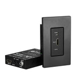AVPro Edge AC-CXWP-150-BKT ConferX HDMI Wall Plate Extender Kit