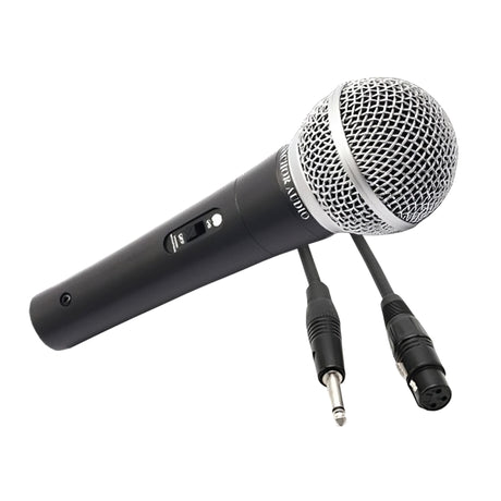 Anchor Audio Go Getter System ECO 1 PA System with Wired Mic and Stand - MIC-90 wired dynamic handheld microphone with XLR cable