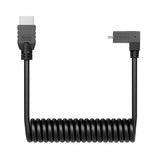 Atomos COILED Right Angle MICRO to MINI HDMI Cable
