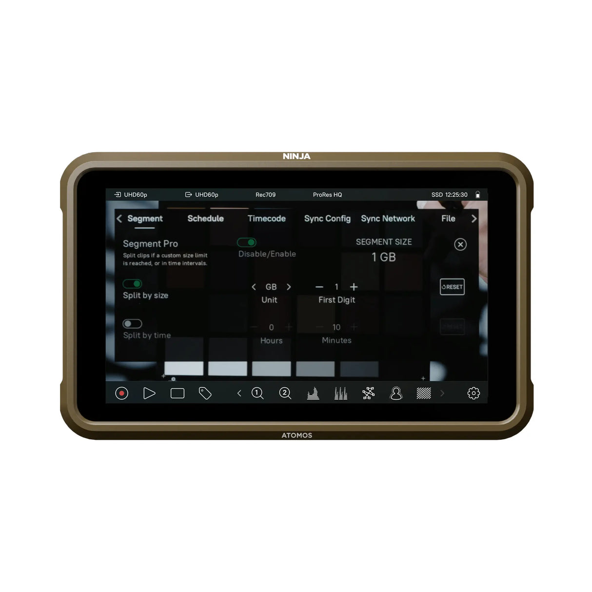 Atomos Ninja 5-Inch 1000 NIT HDR Monitor/Recorder for DSLR Cameras